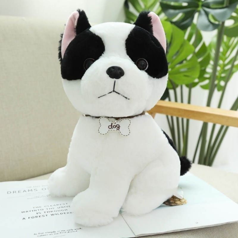 Peluche Bouledogue français Oreo Peluche Chien DeWizo